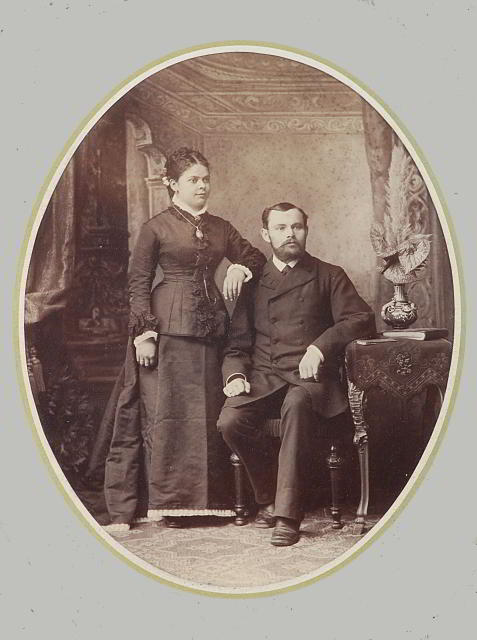 Eheleute Maria Theresia Burckardt geb. Fritz und Friedrich Wilhelm Burckardt 